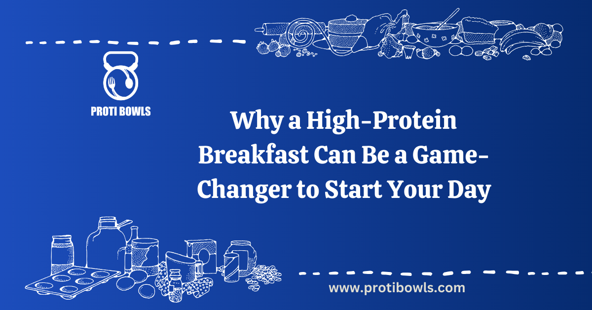 High-protein breakfast