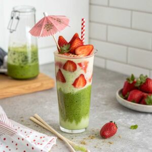 Strawberry Matcha